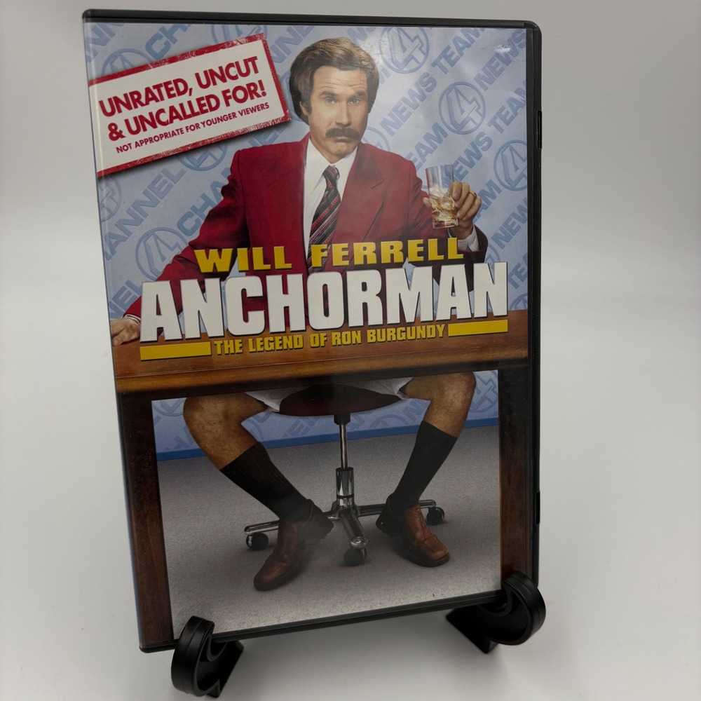 DreamWorks Anchorman DVD Unrated Uncut